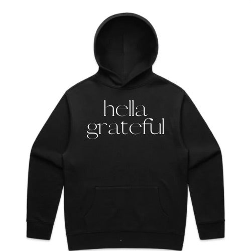 Hella Grateful Hoodie (Black)