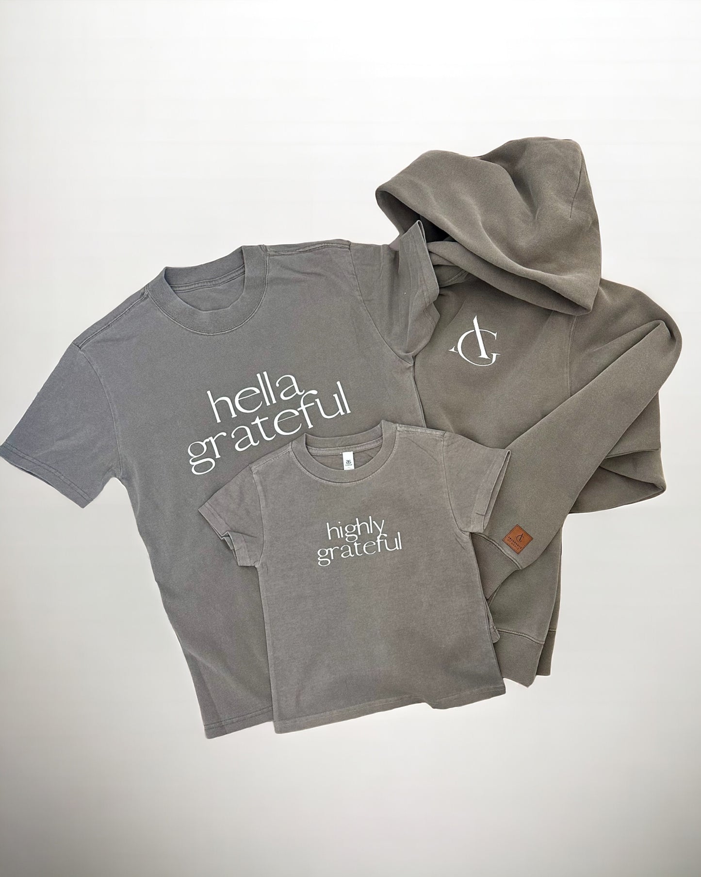 Youth Highly Grateful T-shirt (Faded Grey)