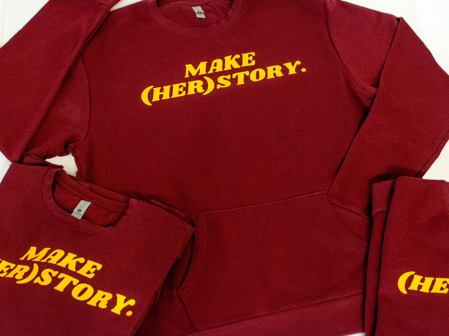 Make (HER)STORY Crew Neck Sweatshirt