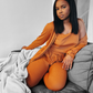 Waffle Print Lounge Set